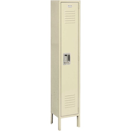 Global Industrial 12 in W, 12 D, 66 in H, Tan 254109TN